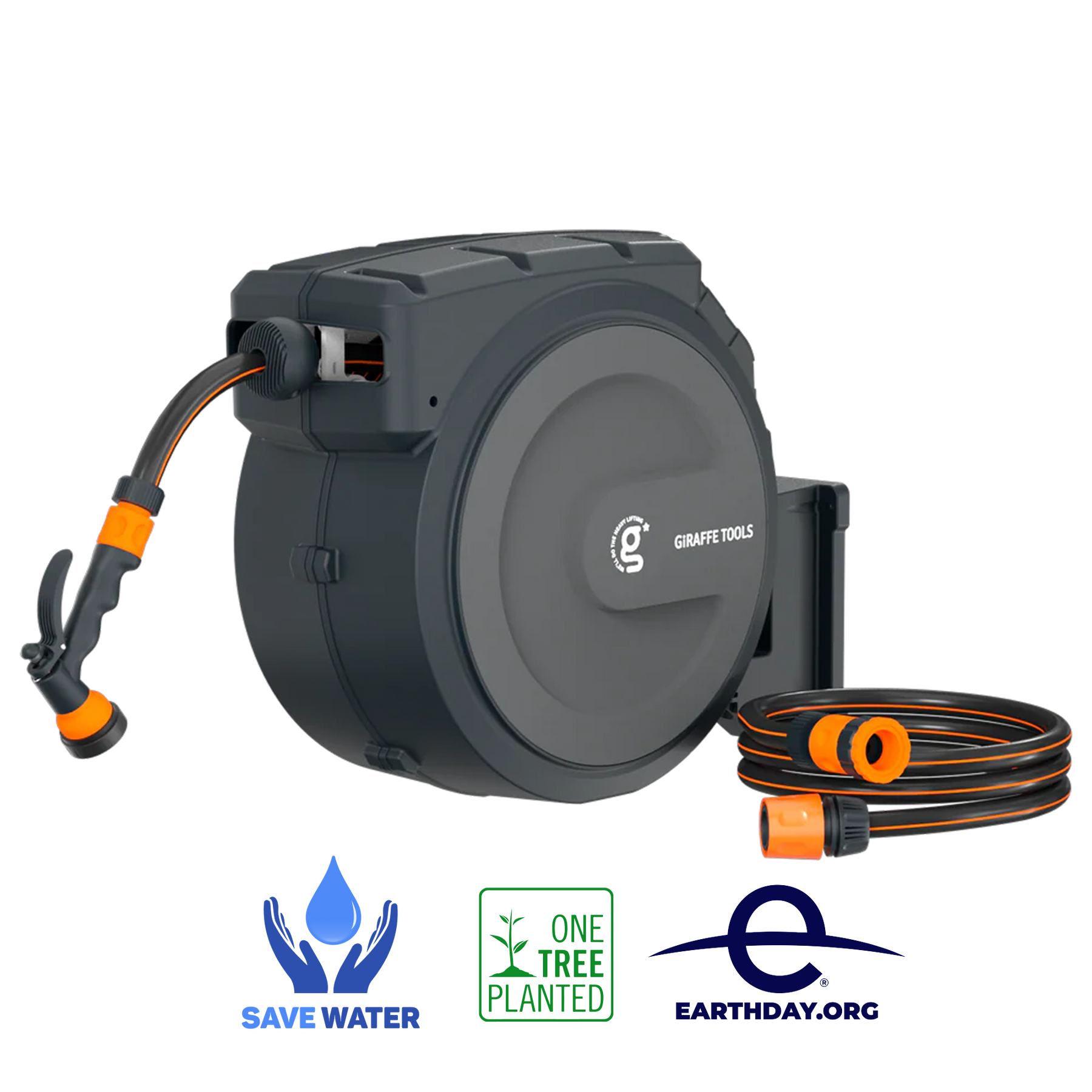 Retractable Garden Hose Reel-1/2in-35m