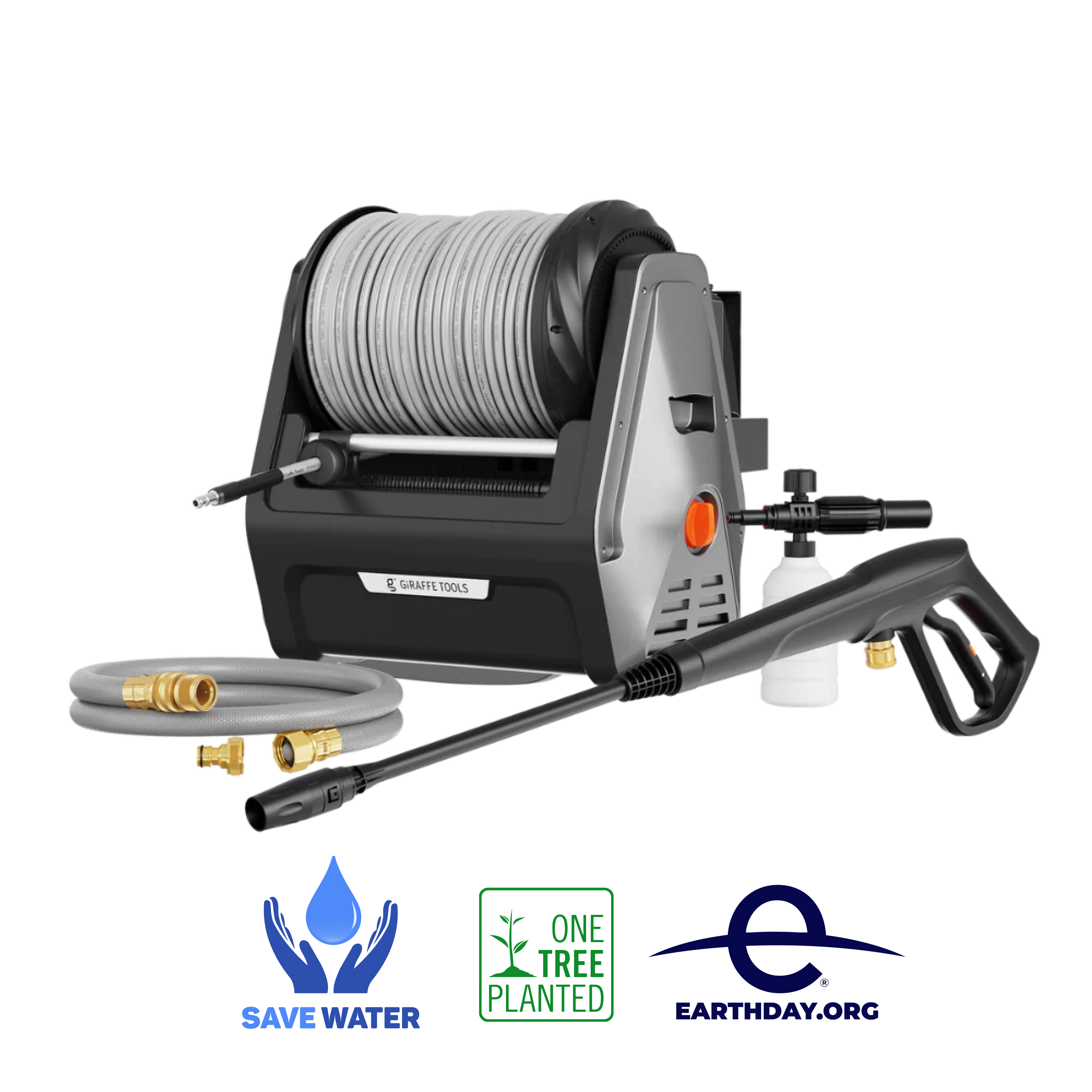 Grandfalls Retractable Pressure Washer Plus