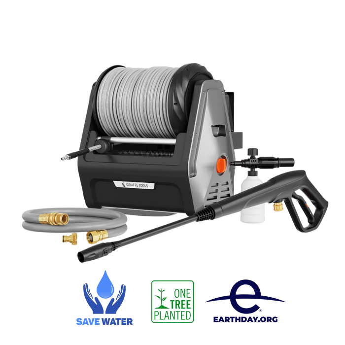Grandfalls Retractable Pressure Washer Plus