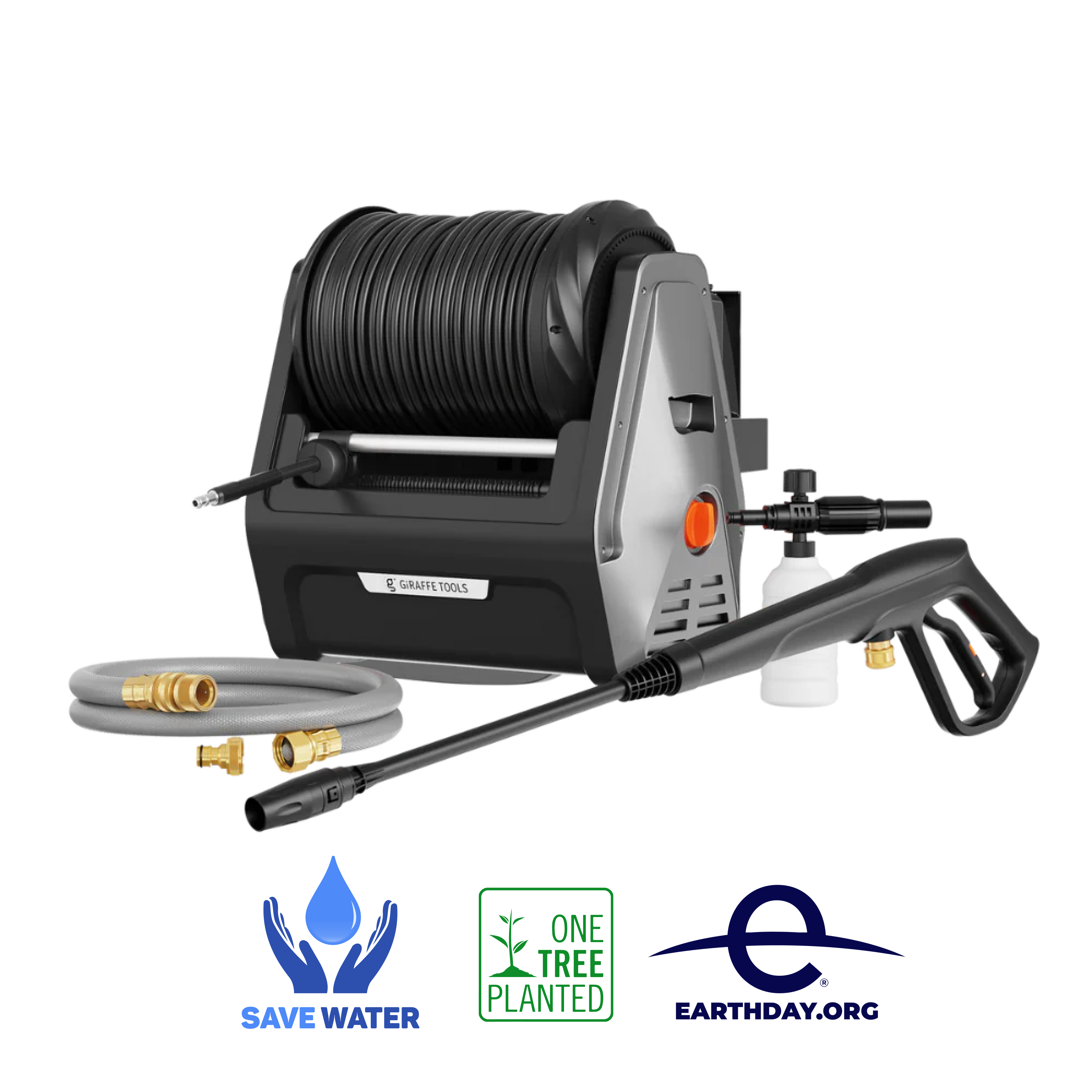 Grandfalls Retractable Pressure Washer Essential