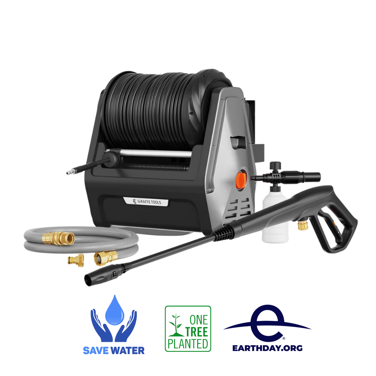 Grandfalls Retractable Pressure Washer Essential