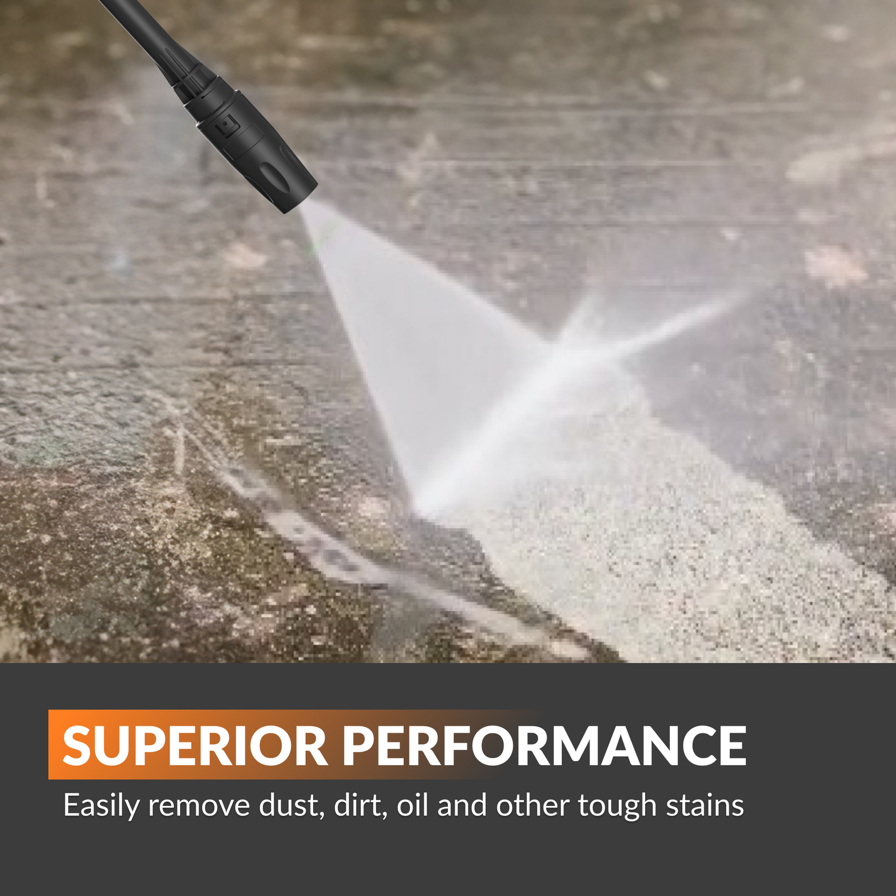 Grandfalls Retractable Pressure Washer Essential