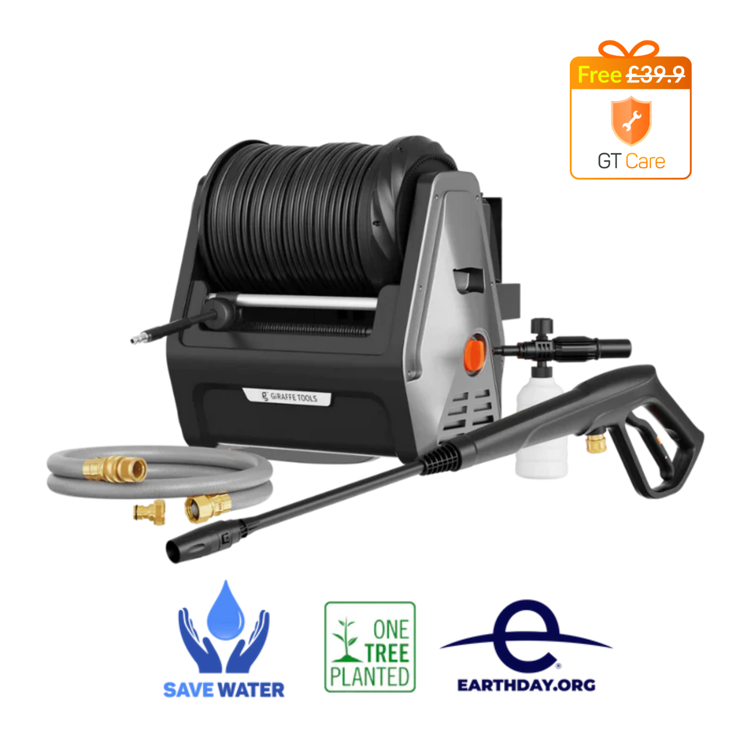 Grandfalls Retractable Pressure Washer Essential Features