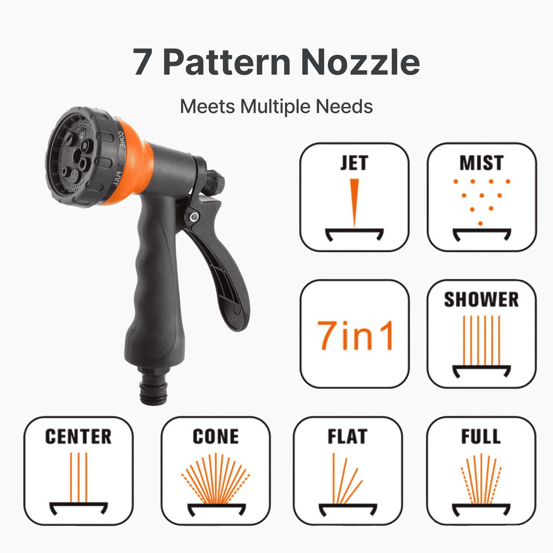 Ground-Mounted Retractable Hose Reel-1/2in-25m