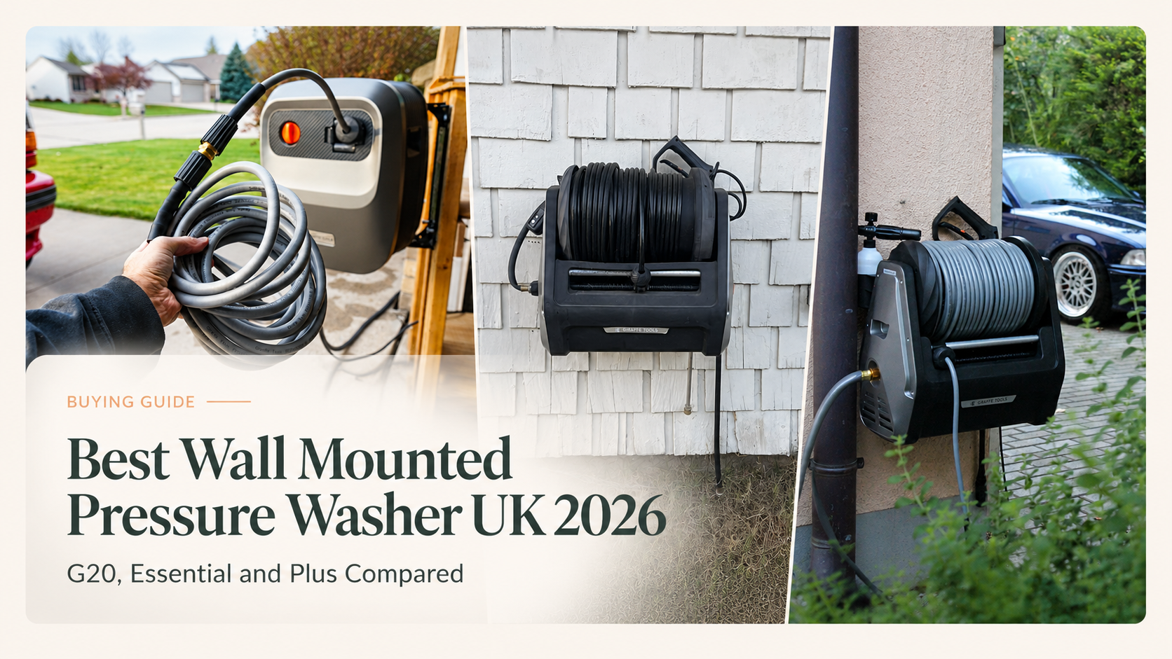 best wall mounted pressure washer