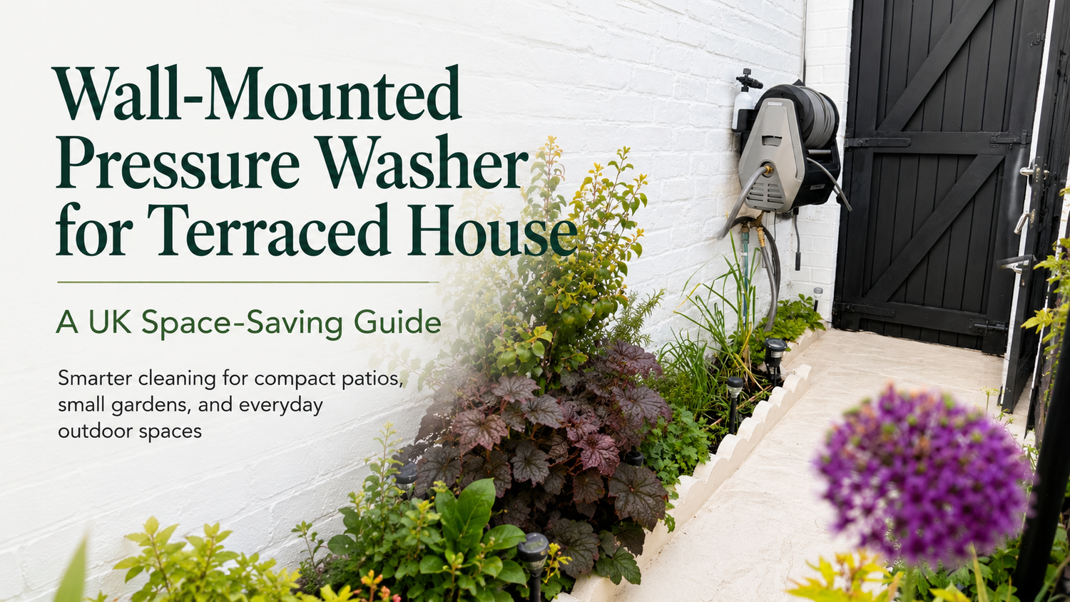 giraffe tools wall-mounted pressure washer