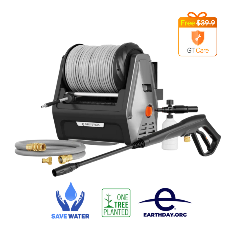 Grandfalls Retractable Pressure Washer Plus