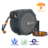 Retractable Garden Hose Reel 25m–35m (1/2in)