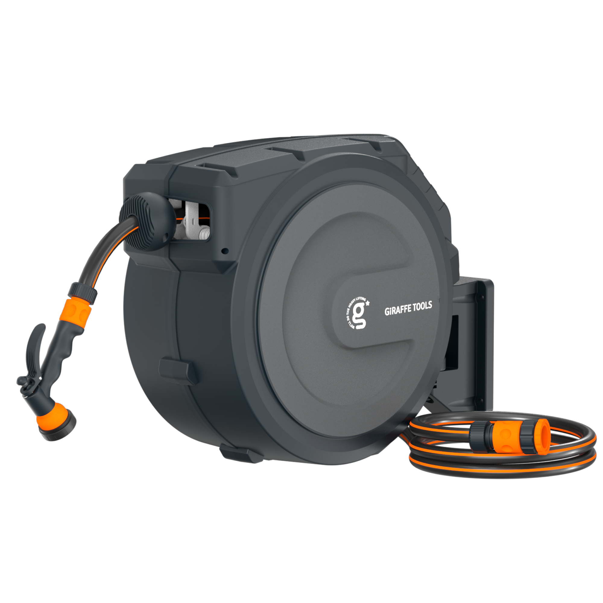 Retractable Rope 30m Retractable Garden Hose Reel-30m | Giraffe Tools