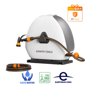 Ground-Mounted Retractable Hose Reel-1/2in (25m-40m)