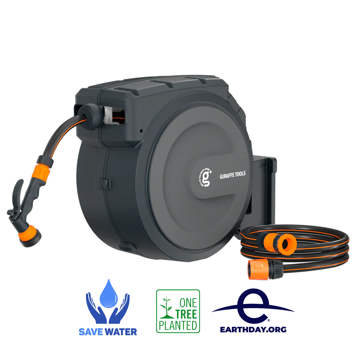 Retractable Garden Hose Reel-1/2in-35m