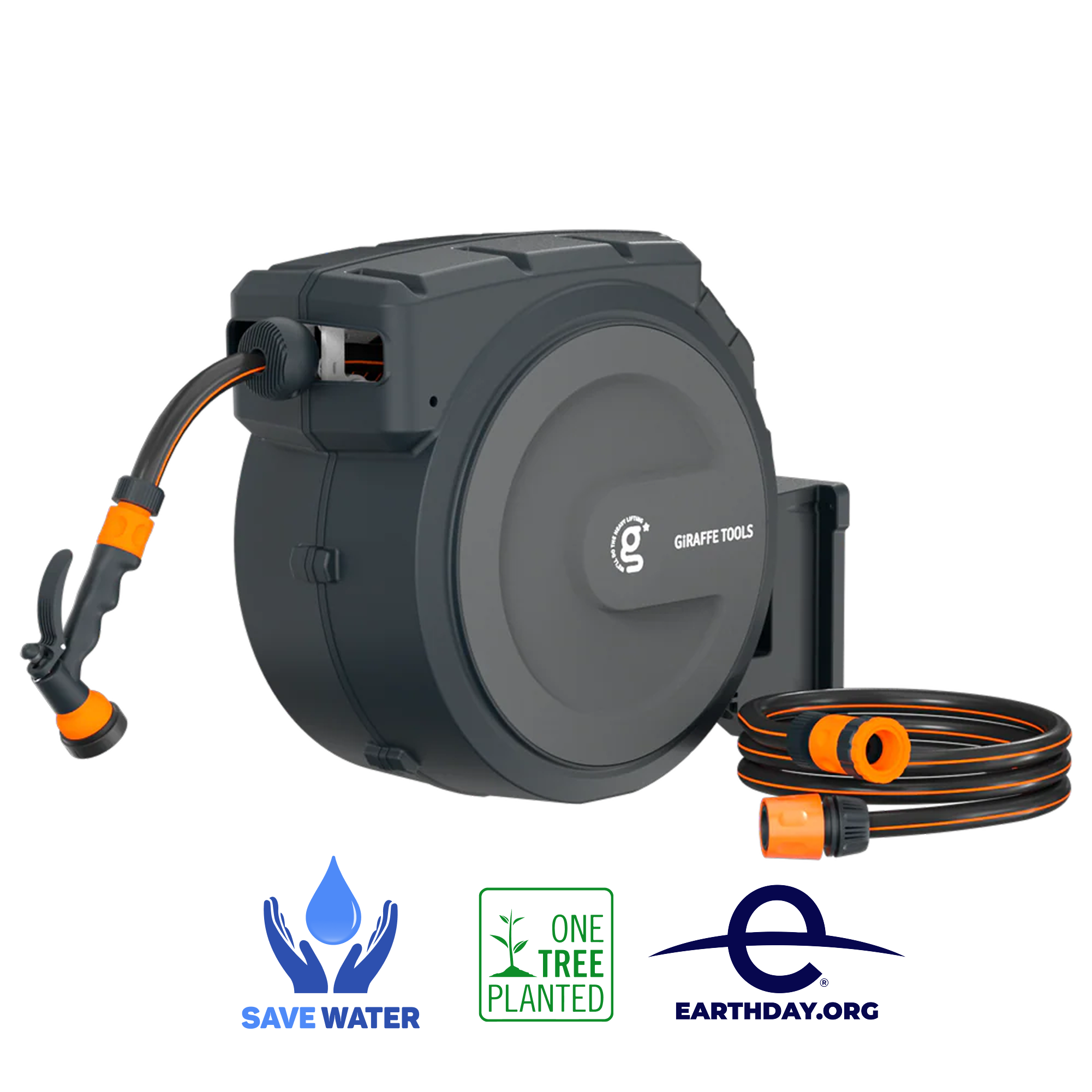 Retractable Garden Hose Reel-1/2in-35m