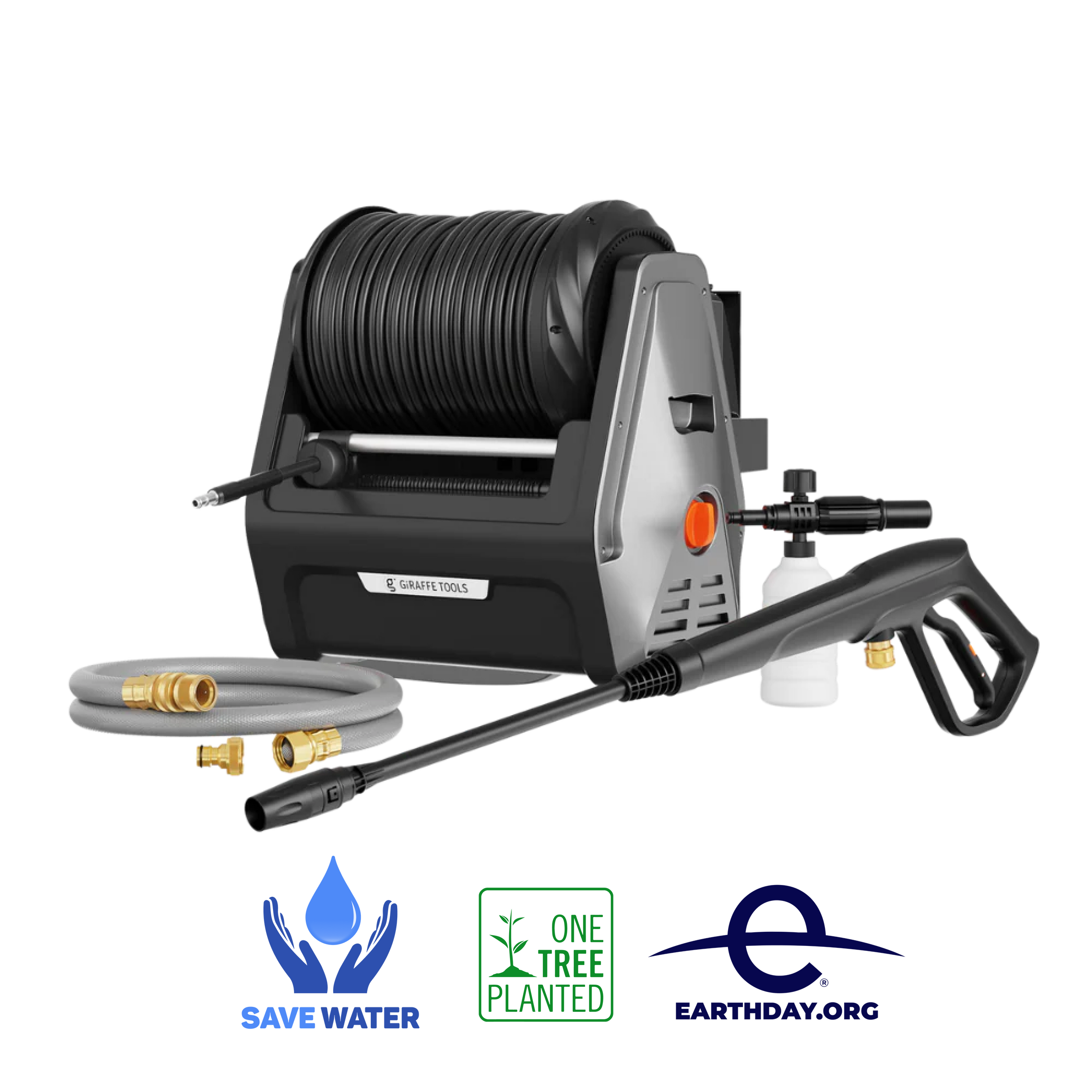 Grandfalls Retractable Pressure Washer