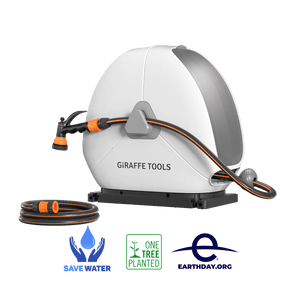 Ground-Mounted Retractable Hose Reel-1/2in-25m