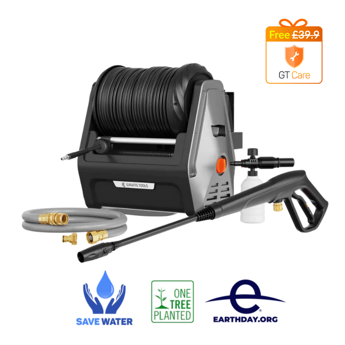 Grandfalls Retractable Pressure Washer Essential Features