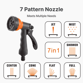 Ground-Mounted Retractable Hose Reel-1/2in-25m